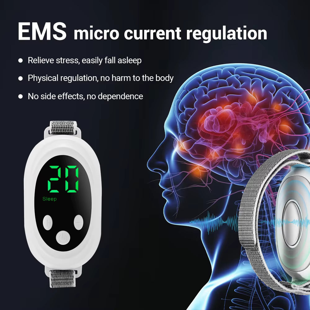 EMS Microcurrent Sleep Aid Device for Insomnia – Sleepora – sleepora